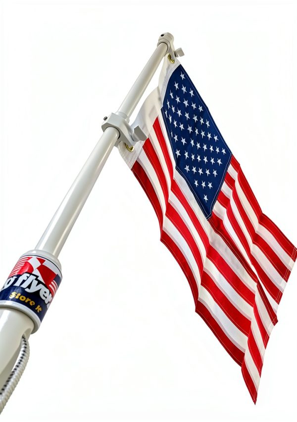 Spearfishing World Boat Flag PVC U.S. Flag 20x30-5