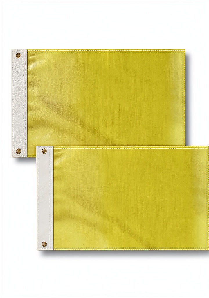 Boyiee Yellow Quarantine Flag for Boaters