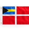 Bahamas Courtesy Flags Irenare Polyester Boat Cabin-2