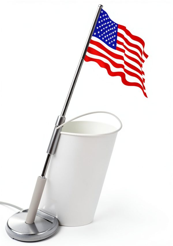 Spearfishing World Boat Flag PVC U.S. Flag 20x30-1