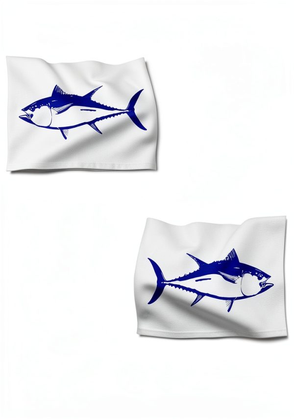 Tuna Novelty Boat Flag Made in USA 100% Nylon-6