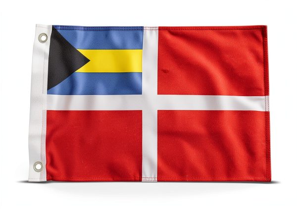 Nylon Boat Flag Seachoice White 18x12-0
