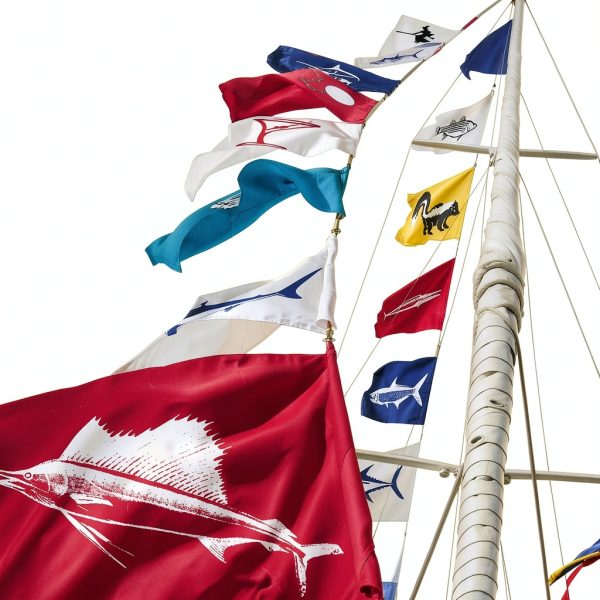 Tuna Novelty Boat Flag Made in USA 100% Nylon-5