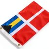 Nylon Boat Flag Seachoice White 18x12-2