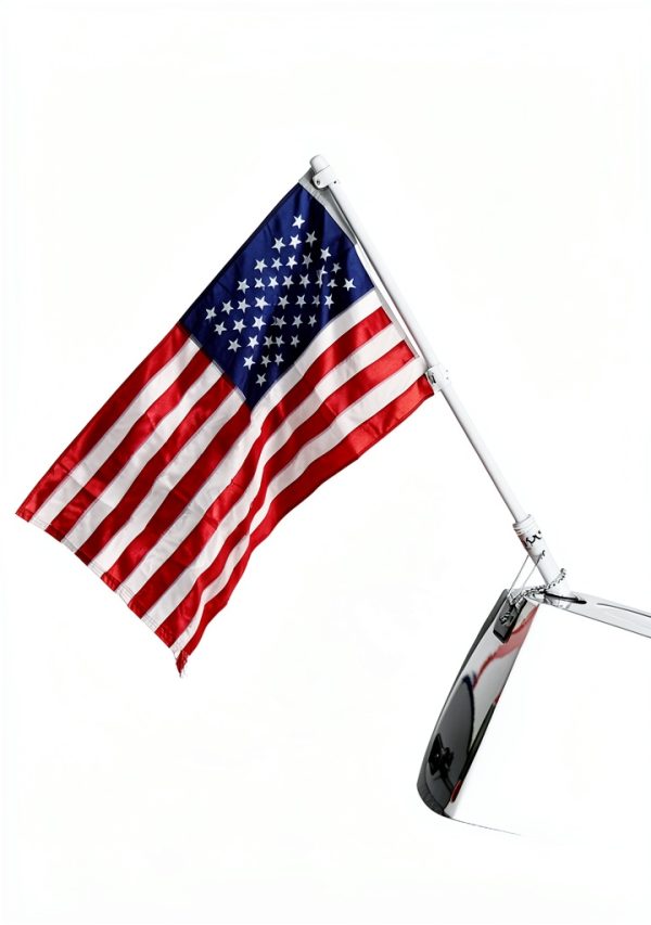 Spearfishing World Boat Flag PVC U.S. Flag 20x30-6