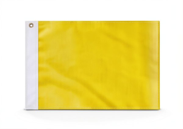 Boyiee Yellow Quarantine Flag for Boaters-3