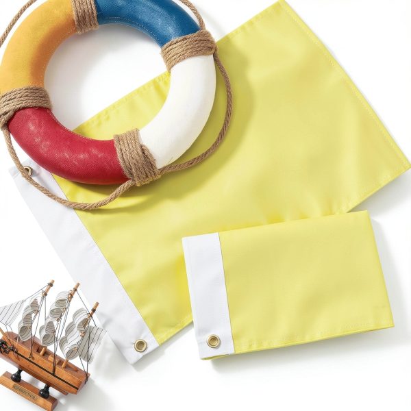 Boyiee Yellow Quarantine Flag for Boaters-7
