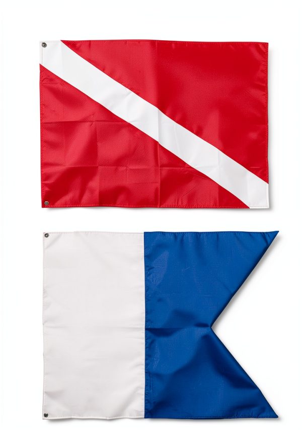 Dawitrly Polyester Dive Flag for Snorkeling Diving-6