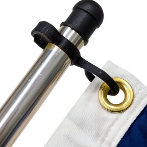 Boat Flag Clip TaylorMade Nylon 3/4in Pole-0