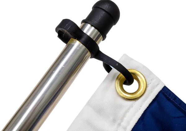 Boat Flag Clip TaylorMade Nylon 3/4in Pole-0