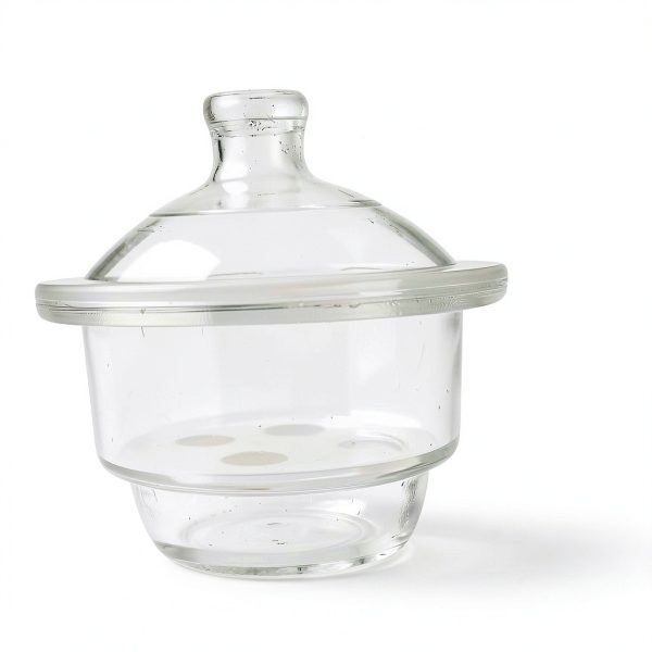 Assured Glass Desiccator SOLUSTRE VDS140 Transparent Vacuum Design-2