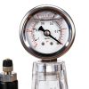 Vacuum Desiccator Vituord 250mm Clear Chamber with Double Valves-1