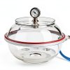 Vacuum Desiccator 300mm YUCHENGTECH PC Dryer with Double Valves-1